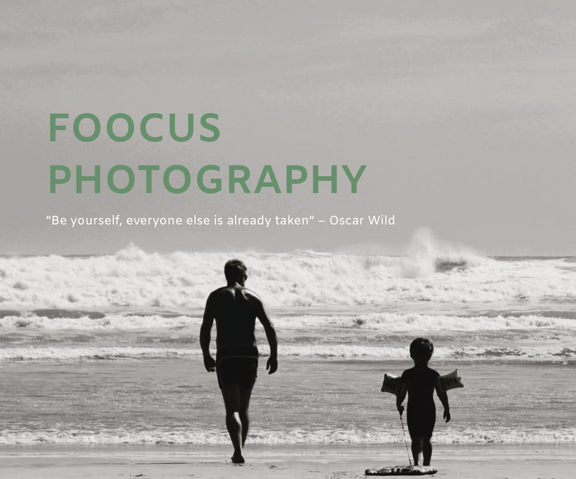 Foocus.nl website met online portfolio